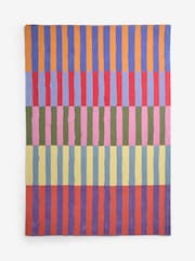 Eleanor Bowmer Multi Stripe Wool Tufted Rug - Image 5 of 5
