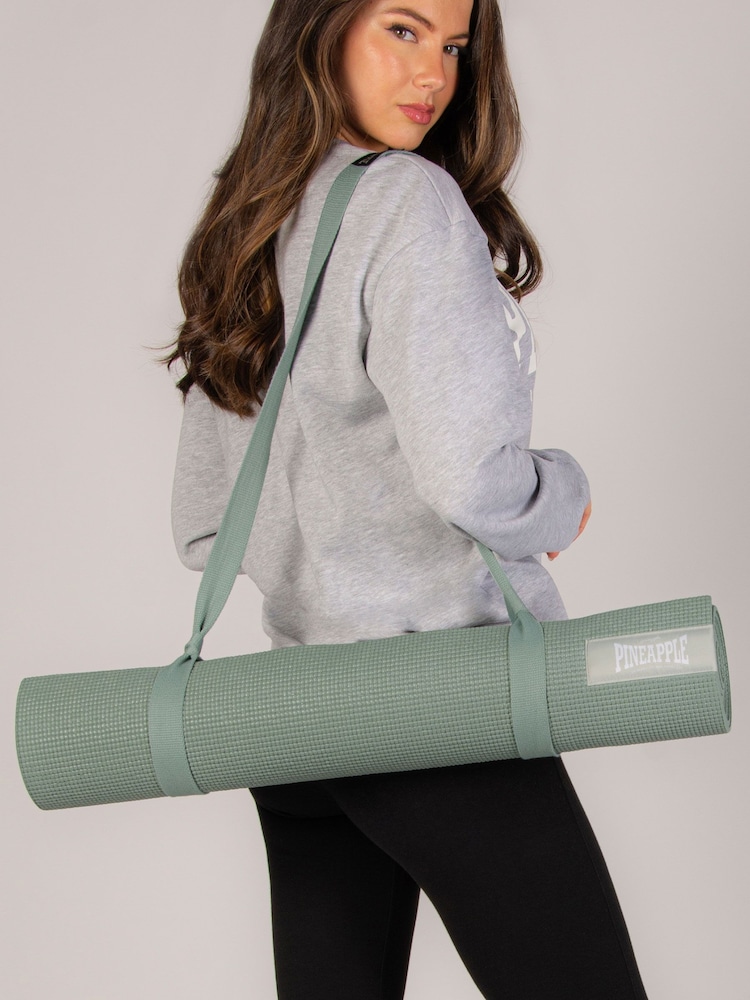 Pineapple Green Badge Yoga Mat - Image 1 of 8