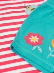 Frugi Baby Blue Easy On 100% Organic Cotton Outfit - Image 2 of 5