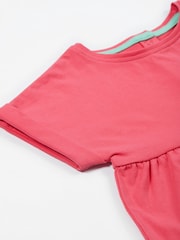 Frugi Pink Bunny Outfit - Kids' Clothing Set - Image 4 of 5