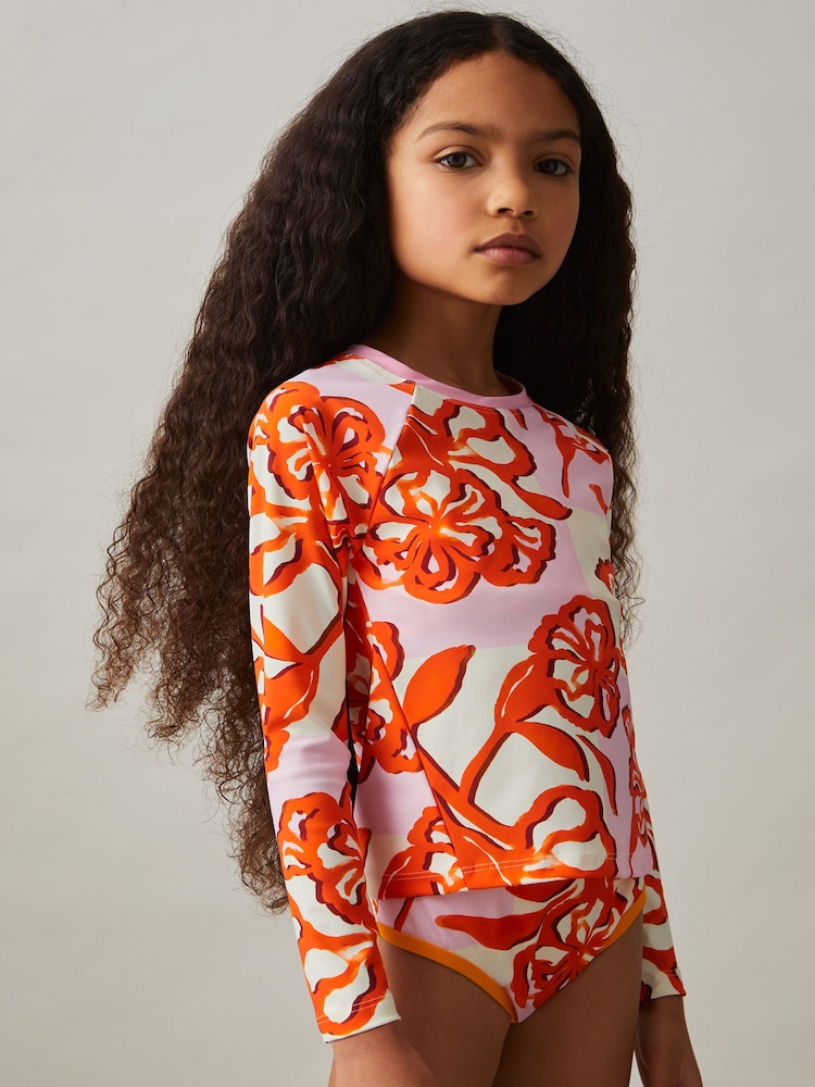 Reiss Whitney Sun Safe Long-Sleeve Top - Imagen 2 de 4