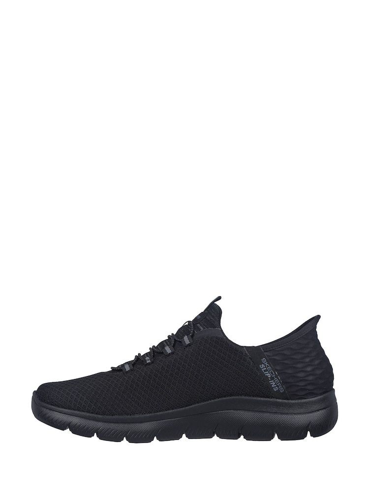 Skechers Black Summits High Range Trainers - Image 2 of 5