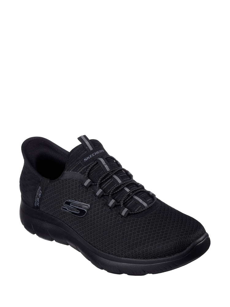 Skechers Black Summits High Range Trainers - Image 3 of 5