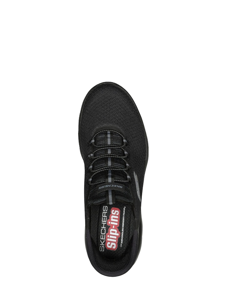 Skechers Black Summits High Range Trainers - Image 5 of 5