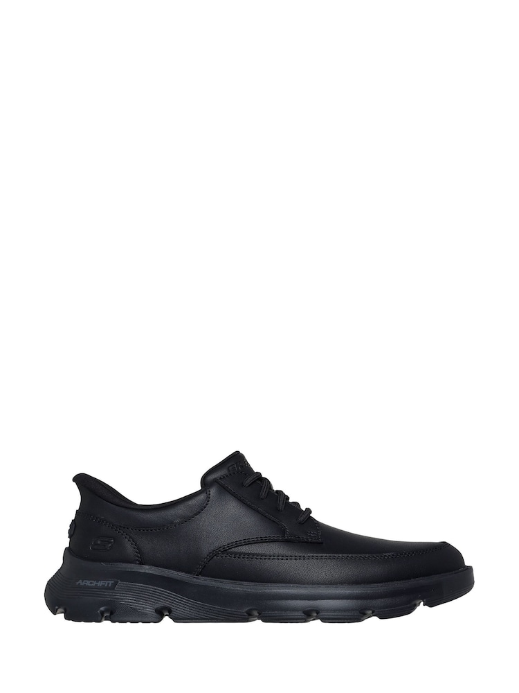 Skechers Black Slip-In Arch Fit Garza Shoes - Image 1 of 5