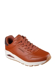 Skechers Red Uno Tailored Air Trainers - Image 2 of 3