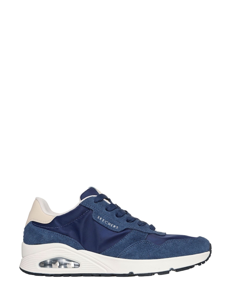 Skechers Blue UNO Vintage Dayz Trainers - Image 1 of 5