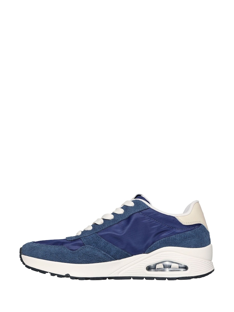 Skechers Blue UNO Vintage Dayz Trainers - Image 2 of 5