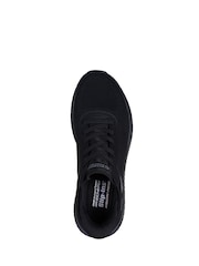 Skechers Black Slip-ins Bobs Sport Squad Chaos Solid Step Trainers - Image 5 of 5