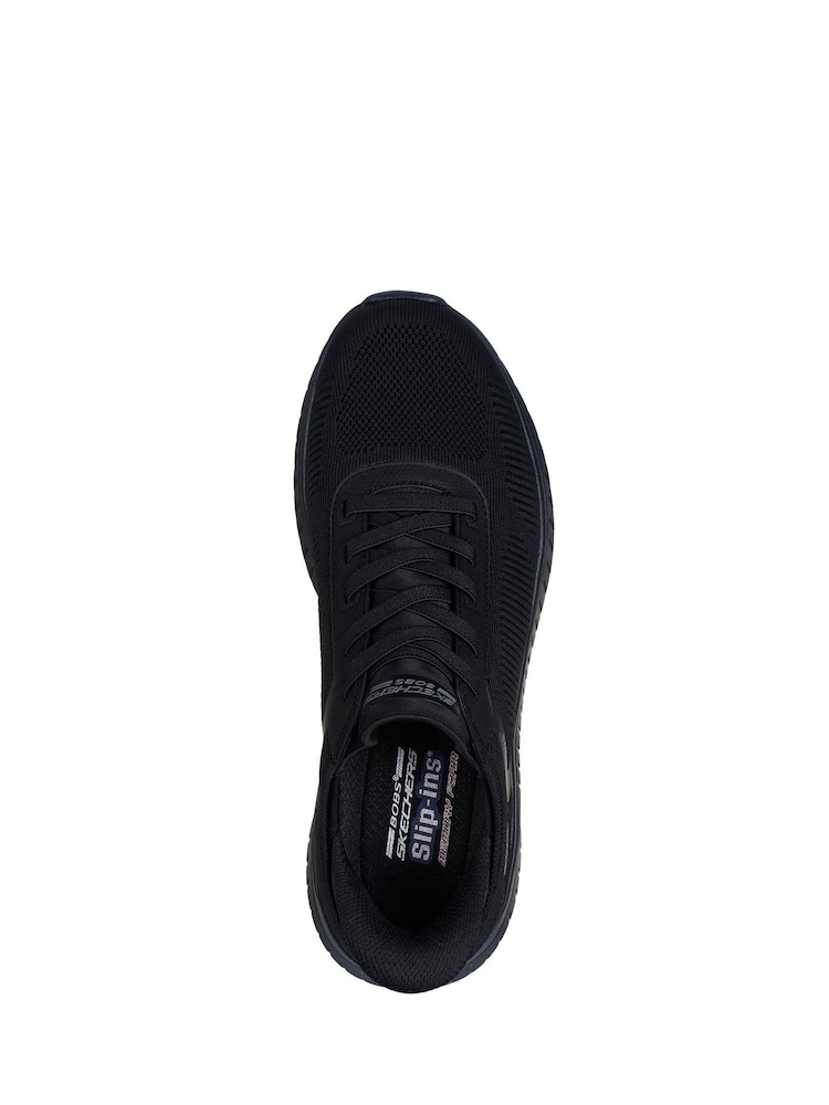 Skechers Black Slip-ins Bobs Sport Squad Chaos Solid Step Trainers - Image 5 of 5 Skechers Black Slip-ins Bobs Sport Squad Chaos Solid Step Trainers - Image 5 of 5