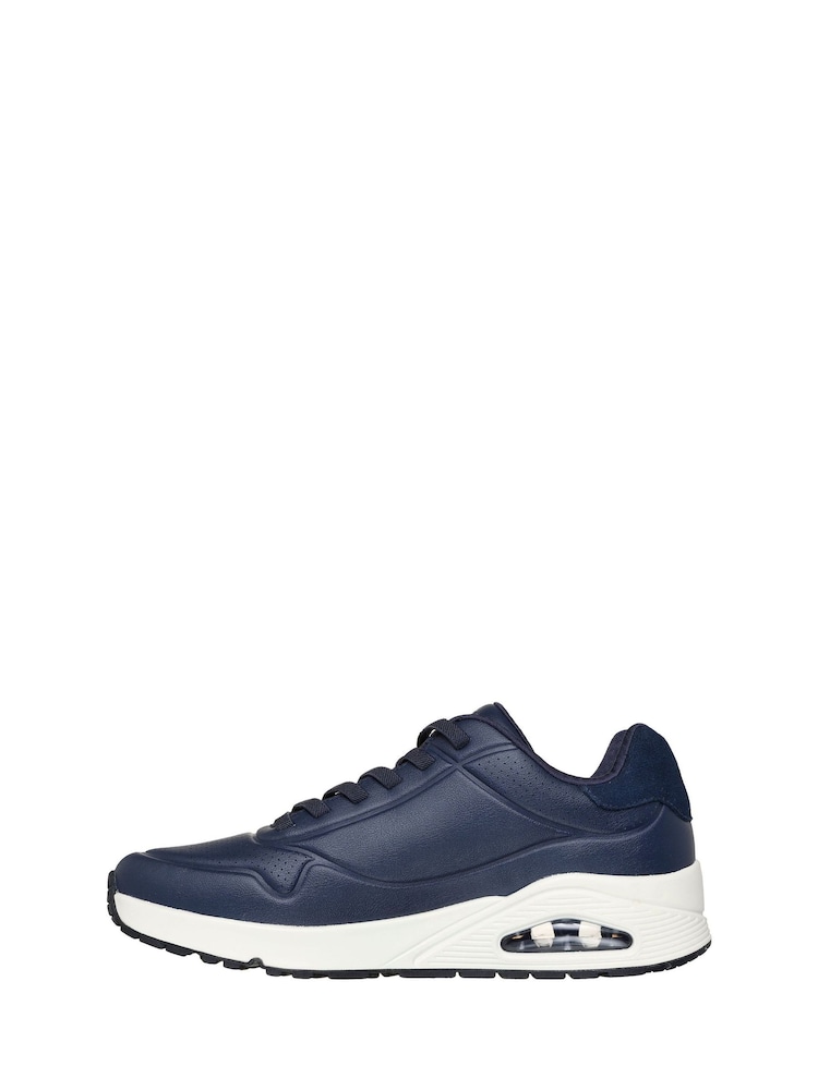 Skechers Blue Uno Tailored Air Trainers - Image 2 of 5