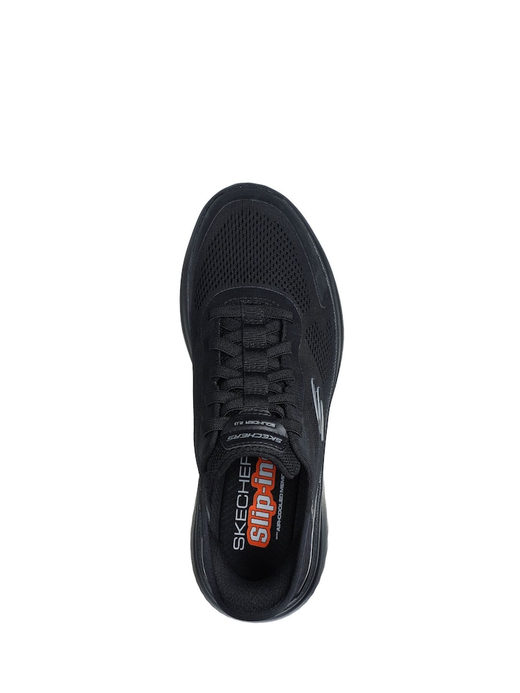 Skechers Black Slip-ins Bounder 2.0 Emerged Trainers - Image 3 of 3 Skechers Black Slip-ins Bounder 2.0 Emerged Trainers - Image 3 of 3