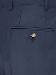 Skopes Blue Tailored Fit Wool Blend Joss Suit Trousers - Image 4 of 4
