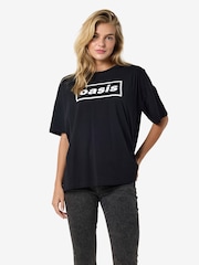 NOISY MAY Black Oasis Graphic Short Sleeve T-Shirt - Image 2 of 6