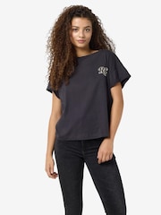 NOISY MAY Black Rolling Stones Graphic Back Print T-Shirt - Image 3 of 4