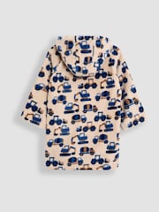 JoJo Maman Bébé Stone Construction Cosy Hooded Blanket - Image 4 of 4