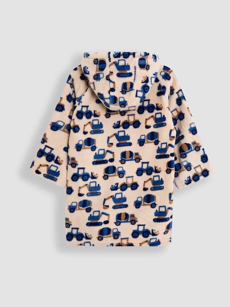 JoJo Maman Bébé Stone Construction Cosy Hooded Blanket - Image 4 of 4