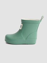 Hellgrün - JoJo Maman Bébé Rust Cosy Lined Ankle Wellies - Bild 4 von 4