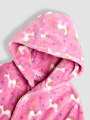 JoJo Maman Bébé Dark Pink Peter Rabbit™ Bath Robe - Image 3 of 3