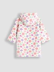 JoJo Maman Bébé Pink Floral Cosy Hooded Blanket - Image 2 of 4