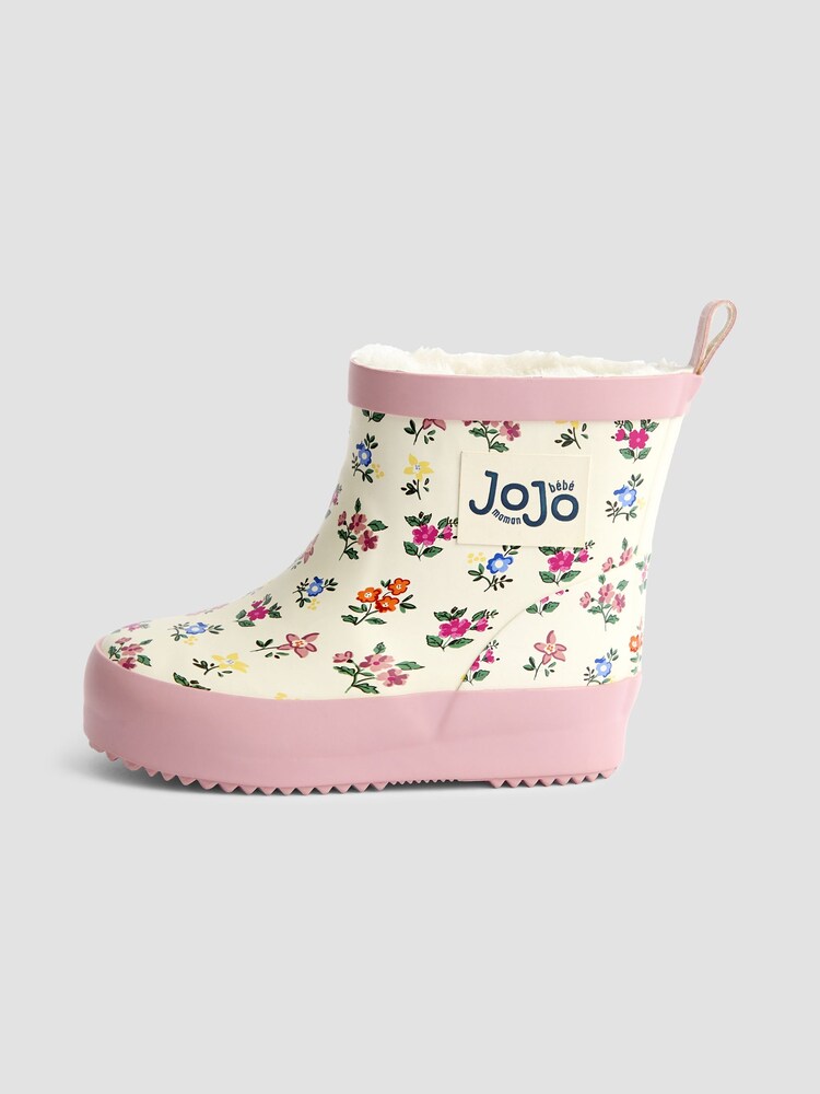 Hellpink - JoJo Maman Bébé Rust Cosy Lined Ankle Wellies - Bild 4 von 4