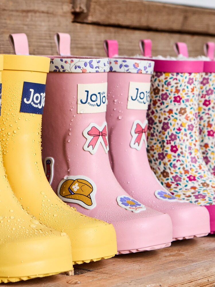 JoJo Maman Bébé Pink Light Cosy Lined Boot - Image 6 of 6 JoJo Maman Bébé Pink Light Cosy Lined Boot - Image 6 of 6
