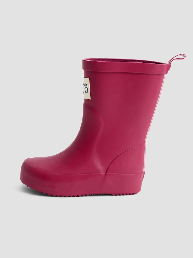 JoJo Maman Bébé Raspberry Plain Wellies - Image 9 of 9 JoJo Maman Bébé Raspberry Plain Wellies - Image 9 of 9