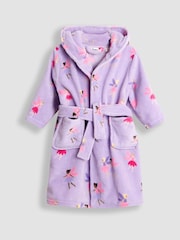 JoJo Maman Bébé Lilac Fairy Dressing Gown - Image 1 of 3