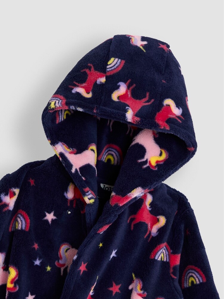 JoJo Maman Bébé Light Blue Peter Rabbit™ Bath Robe - Image 3 of 3