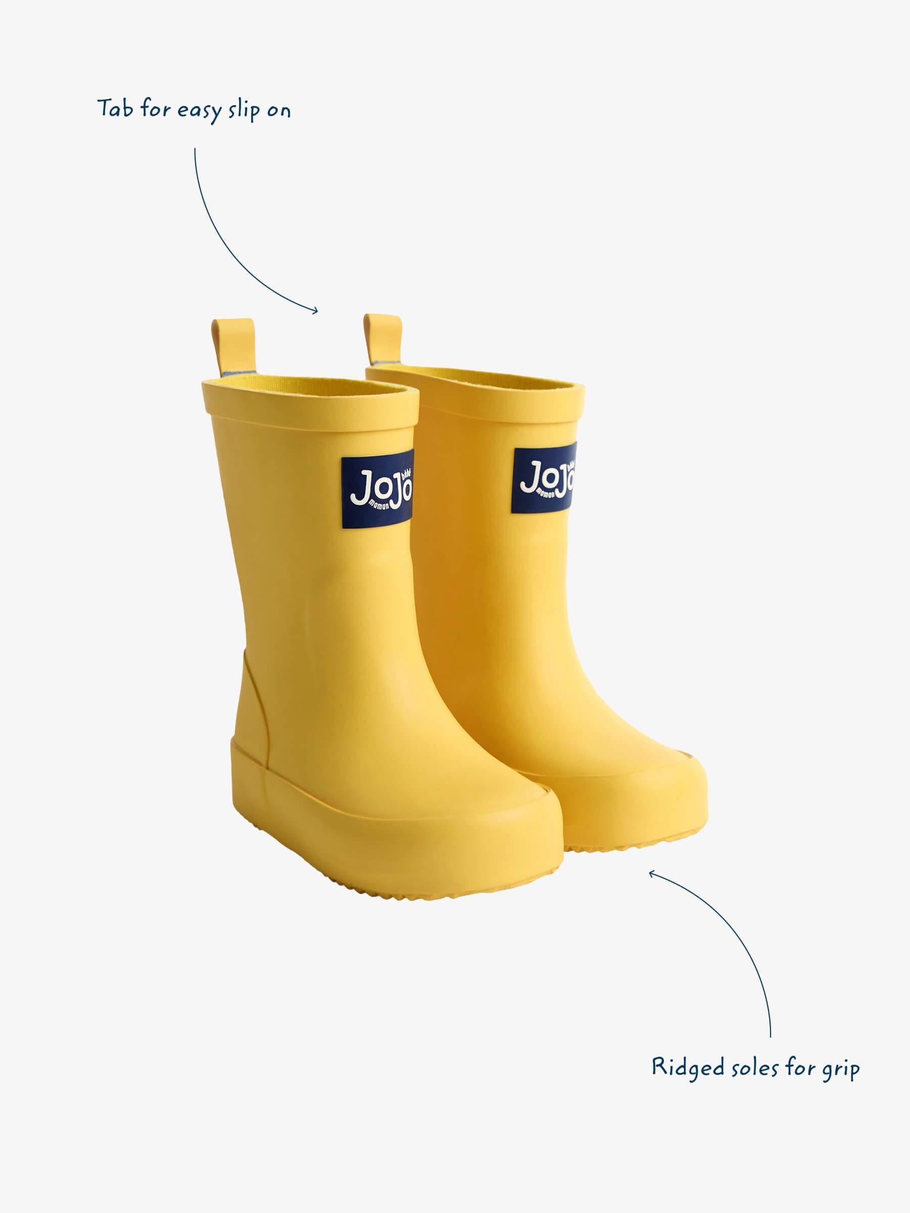 Buy JoJo Maman Bébé Yellow Plain Wellies from the Next UK online shop