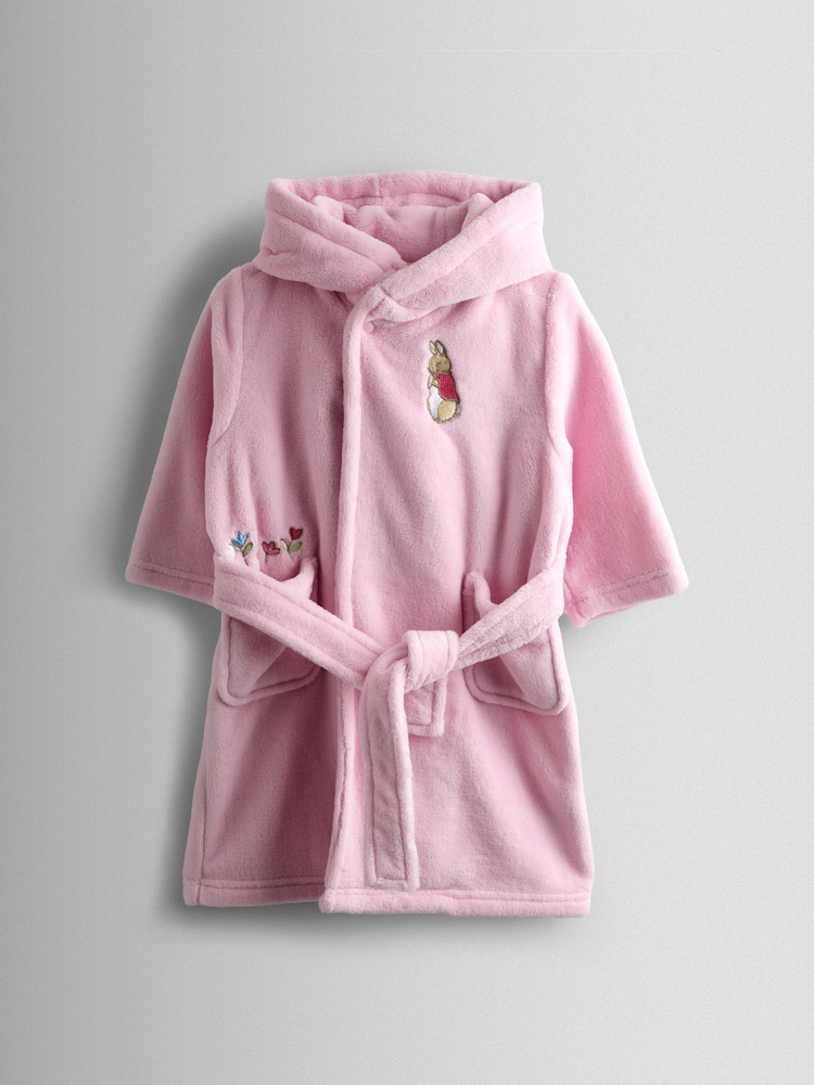 JoJo Maman Bébé Peter Rabbit Dressing Gown - Image 1 of 6 JoJo Maman Bébé Peter Rabbit Dressing Gown - Image 1 of 6