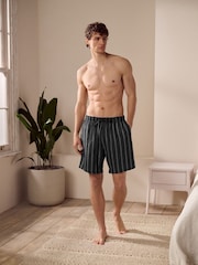 Negro de rayas - Woven Pyjamas Bottoms 2 Pack - Imagen 4 de 10