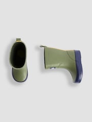 JoJo Maman Bébé Green Floral Cosy Lined Boot - Image 3 of 4