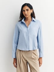 Weekend MaxMara Blue Nuoro Shirt - Image 1 of 6