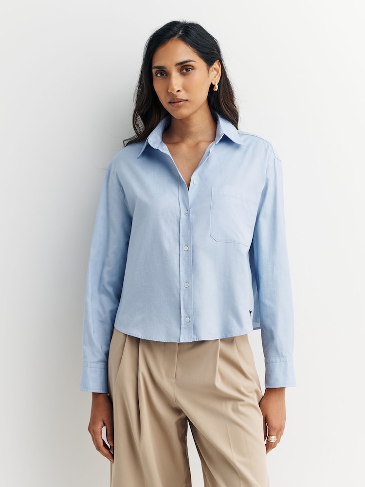 Weekend MaxMara Blue Nuoro Shirt - Image 1 of 6