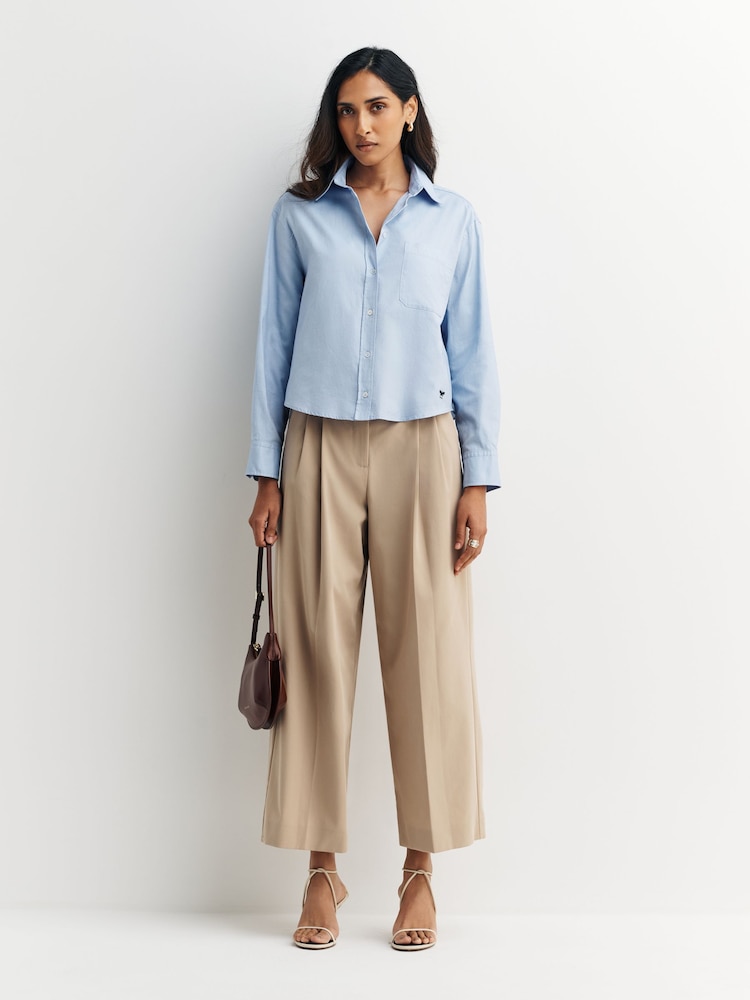 Weekend MaxMara Blue Nuoro Shirt - Image 2 of 6