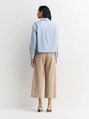 Weekend MaxMara Blue Nuoro Shirt - Image 4 of 6