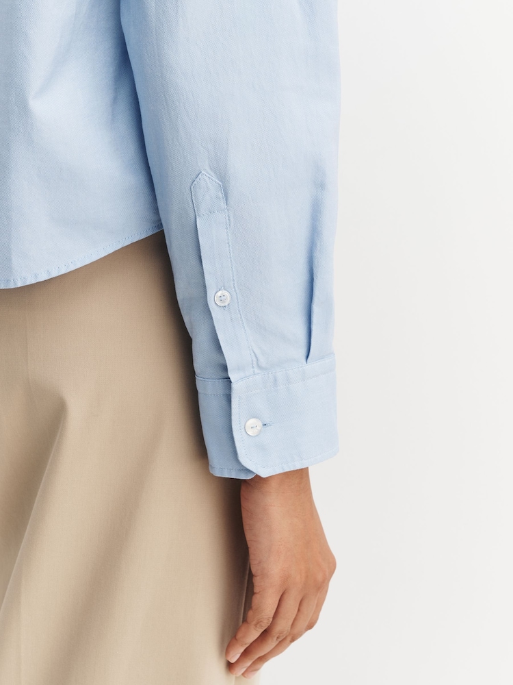 Weekend MaxMara Blue Nuoro Shirt - Image 6 of 6