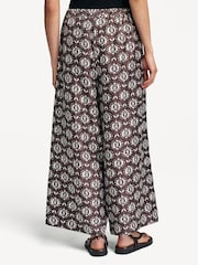 Weekend MaxMara Brown Tortona Wide Leg Trousers - Image 2 of 3