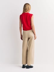 Weekend MaxMara Red Caprara Waist Coat - Image 3 of 5