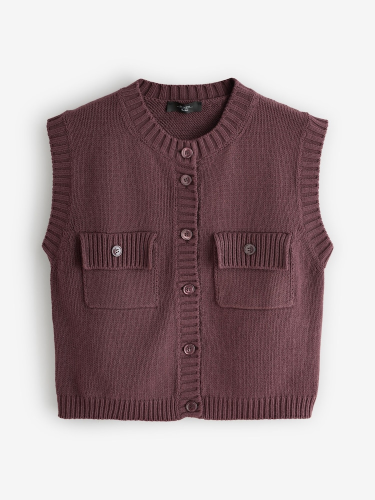 Weekend MaxMara Brown Caprara Waist Coat - Image 1 of 1