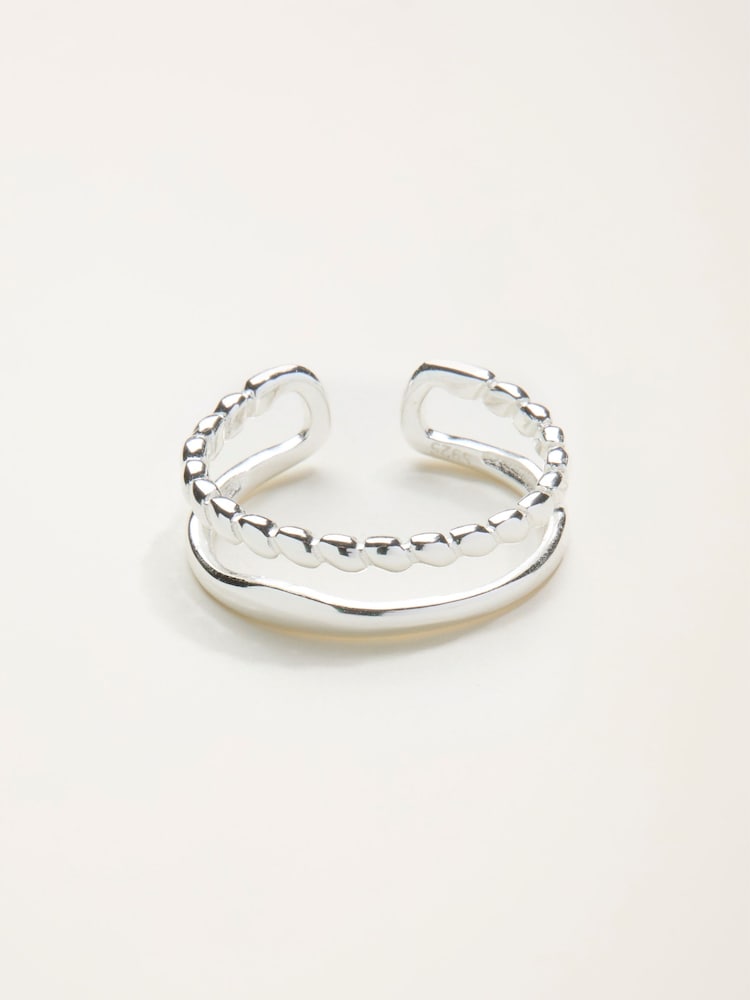 FatFace Silver Sterling Silver Ring - Image 1 of 2