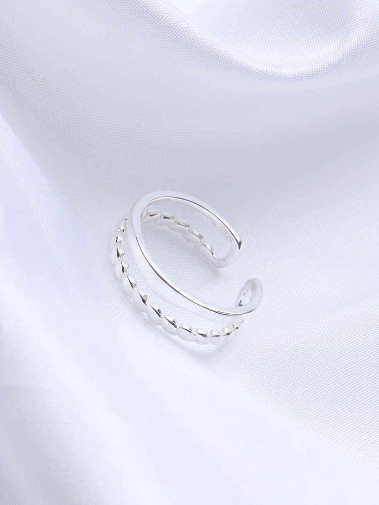 FatFace Silver Sterling Silver Ring - Image 2 of 2