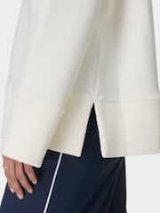 Sweaty Betty White Peaceful Ribbed Sweatshirt - Image 2 of 7