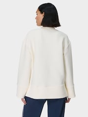 Sweaty Betty White Peaceful Ribbed Sweatshirt - Image 4 of 7