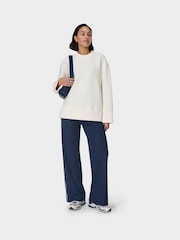 Sweaty Betty White Peaceful Ribbed Sweatshirt - Image 5 of 7
