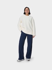 Sweaty Betty White Peaceful Ribbed Sweatshirt - Image 6 of 7