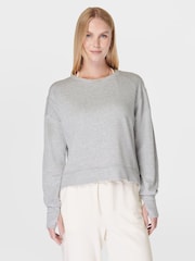 Sweaty Betty Dark Grey After Class Sweatshirt - Image 1 of 7