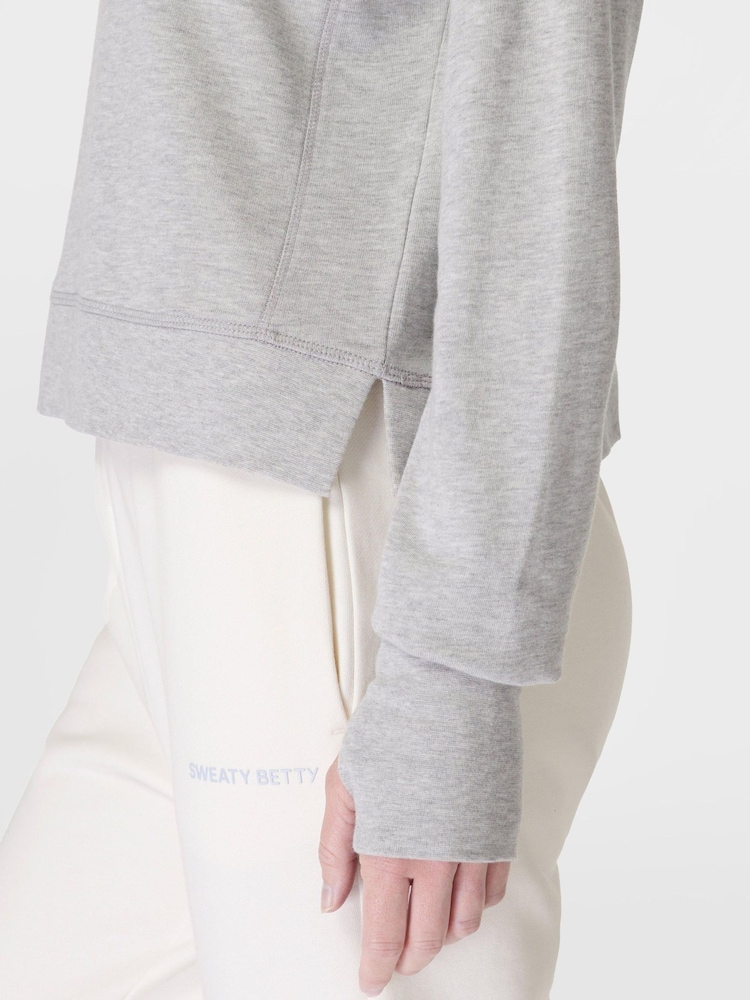 Sweaty Betty Dark Grey After Class Sweatshirt - Image 2 of 7