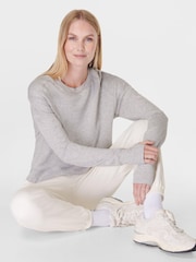 Sweaty Betty Dark Grey After Class Sweatshirt - Image 6 of 7